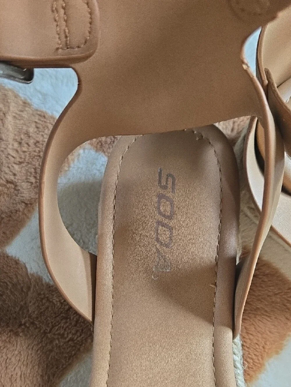 Soda espadrille platform